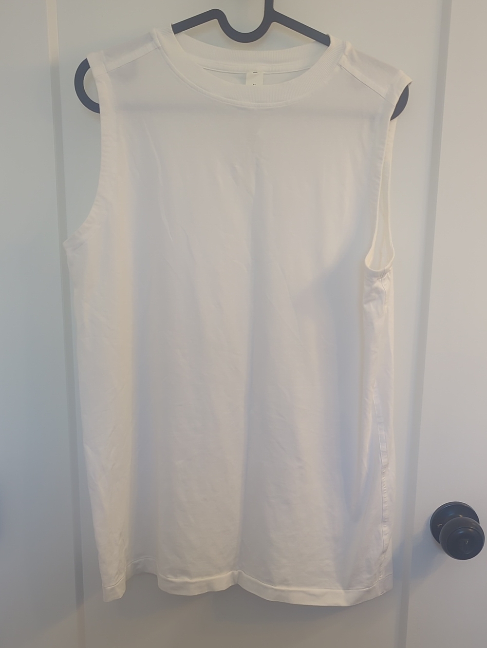 lululemon White All Yours Tank
